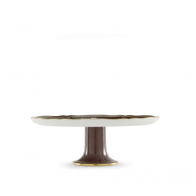 Подставка для торта от Ginori коллекция Oriente Italiano цвет Castagna