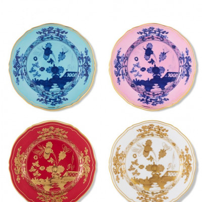 Набор тарелок Oriente Italiano 4шт 21см от GINORI