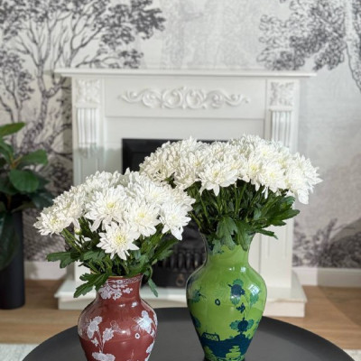 Ваза зеленая 30см Oriente Italiano от GINORI