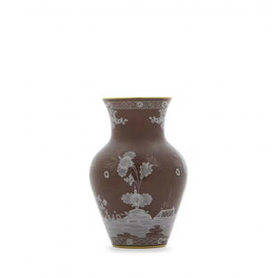 Ваза коричневая Oriente Italiano 25см от GINORI