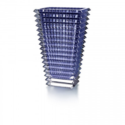 Ваза Прямоугольная Rectangular Blue 30 см Eye Baccarat Ваза Прямоугольная Rectangular Blue 30 см Eye Baccarat