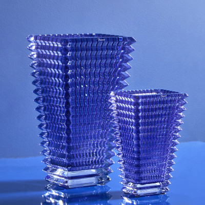 Ваза Прямоугольная Rectangular Blue 20 см Eye Baccarat Ваза Прямоугольная Rectangular Blue 20 см Eye Baccarat