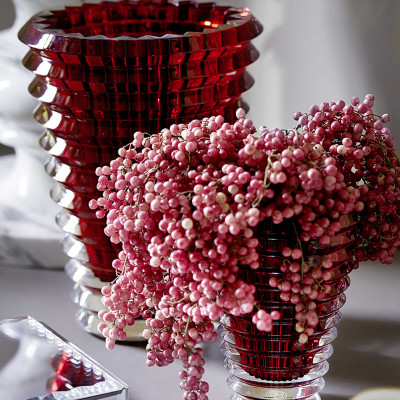 Ваза Овальная Red 15 см Eye Baccarat