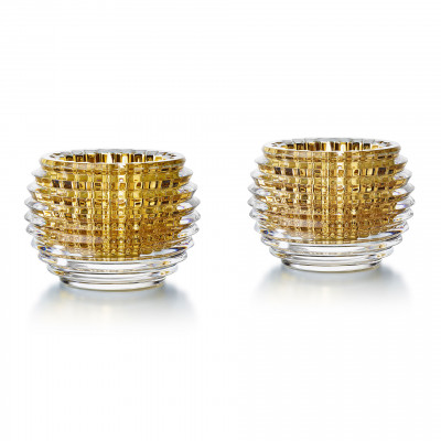 Набор из 2 подсвечников Votive Gold Eye Baccarat Набор из 2 подсвечников Votive Gold Eye Baccarat