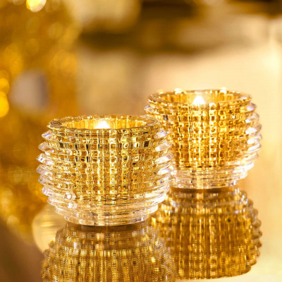 Набор из 2 подсвечников Votive Gold Eye Baccarat Набор из 2 подсвечников Votive Gold Eye Baccarat