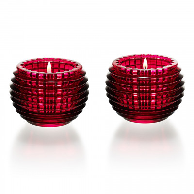 Набор из 2 подсвечников Votive Red Eye Baccarat  Набор из 2 подсвечников Votive Red Eye Baccarat