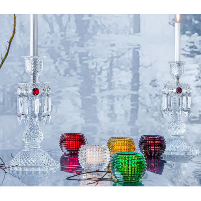 Набор из 2 подсвечников Votive Red Eye Baccarat  Набор из 2 подсвечников Votive Red Eye Baccarat