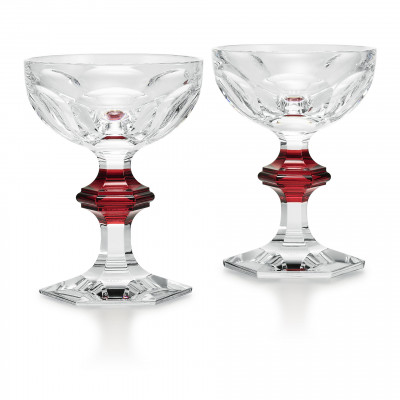 Бокалы для шампанского Harcourt Красный Baccarat Бокалы для шампанского Harcourt Красный Baccarat