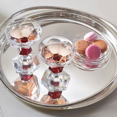 Бокалы для шампанского Harcourt Красный Baccarat Бокалы для шампанского Harcourt Красный Baccarat
