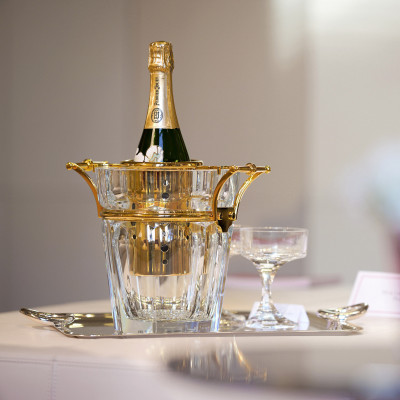 Ведро для шампанского с позолотой Harcourt Baccarat Ведро для шампанского с позолотой Harcourt Baccarat