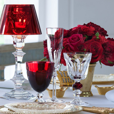 Подсвечник Our Fire Harcourt Красный Baccarat Подсвечник Our Fire Harcourt Красный Baccarat