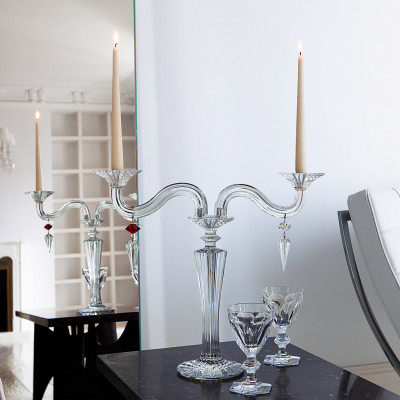 Подсвечник Mille Nuits двухрожковый Baccarat