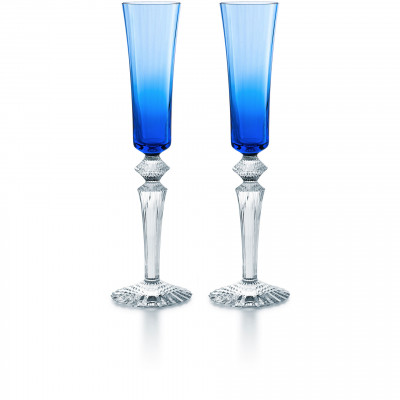 Набор из 2 бокалов для шампанского Mille Nuits Flutissimo (Синий) Baccarat Набор из 2 бокалов для шампанского Mille Nuits Flutissimo (Синий) Baccarat