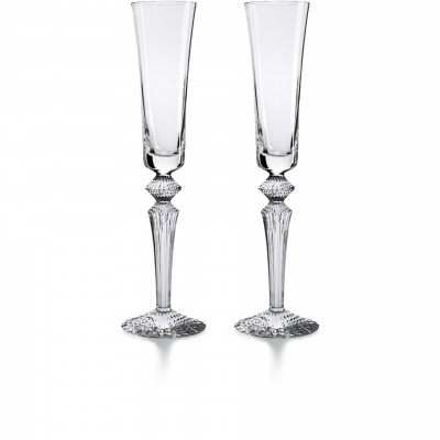 Набор из 2 бокалов для шампанского Mille Nuits Flutissimo Baccarat Набор из 2 бокалов для шампанского Mille Nuits Flutissimo Baccarat