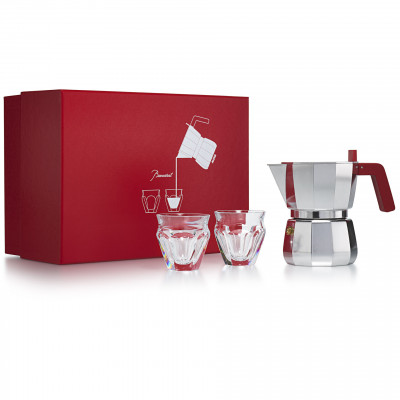 Набор для эспрессо Harcourt Talleyrand с кофеваркой Alessi Baccarat Набор для эспрессо Harcourt Talleyrand с кофеваркой Alessi Baccarat