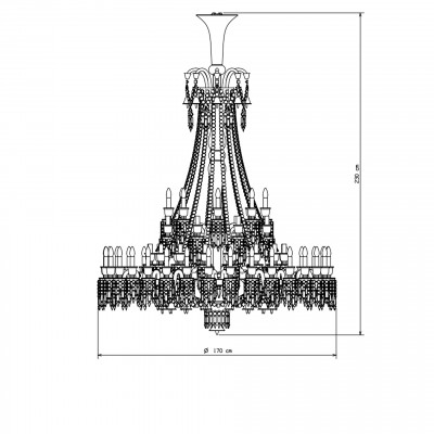 Zenith Люстра Ul 64L Charleston Baccarat Zenith Люстра Ul 64L Charleston Baccarat