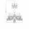 Zenith Flou Люстра Ul 18L Lang Baccarat