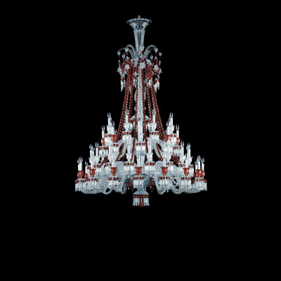 Zenith Люстра Cei 12L Klar Und (Красный) Baccarat Zenith Люстра Cei 12L Klar Und (Красный) Baccarat