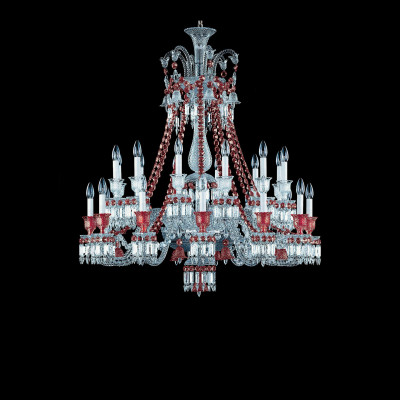 Zenith Люстра Ul 24L Klar Und (Красный) Baccarat Zenith Люстра Ul 24L Klar Und (Красный) Baccarat