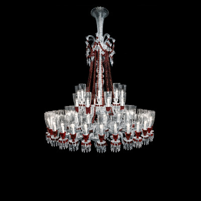 Zenith Люстра Ul 64L Klar Und (Красный) Baccarat Zenith Люстра Ul 64L Klar Und (Красный) Baccarat