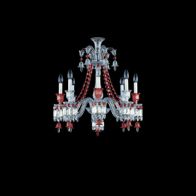 Zenith Люстра Ul 08L Klar Und (Красный) Baccarat Zenith Люстра Ul 08L Klar Und (Красный) Baccarat