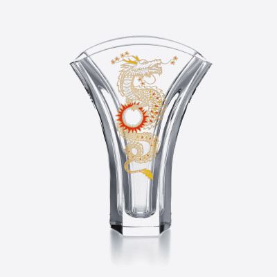 Ginkgo ваза Солнечный Дракон Baccarat