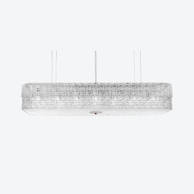 Tuile de Cristal Frozen прямоугольная люстра Baccarat Tuile de Cristal Frozen прямоугольная люстра Baccarat