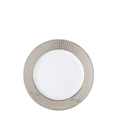 Тарелка закусочная 21см серии Athena Platine Bernardaud Тарелка закусочная 21см серии Athena Platine Bernardaud