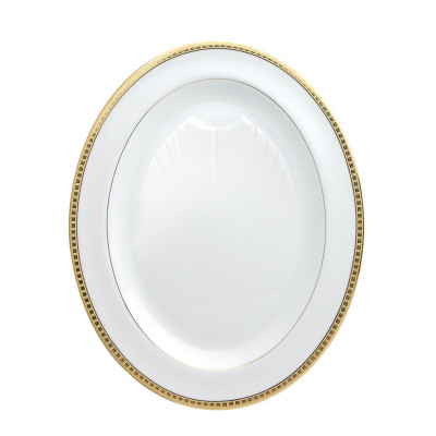 Блюдо овальное 43см серии Athena Or Bernardaud Блюдо овальное 43см серии Athena Or Bernardaud