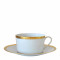 Чашка для завтрака с блюдцем 250мл серии Athena Or Bernardaud