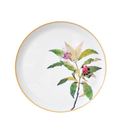 Тарелка тортовая 32см серии Jardin Indien Bernardaud Тарелка тортовая 32см серии Jardin Indien Bernardaud