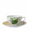 Чашка чайная с блюдцем 300мл, 2шт. серии Jardin Indien Bernardaud
