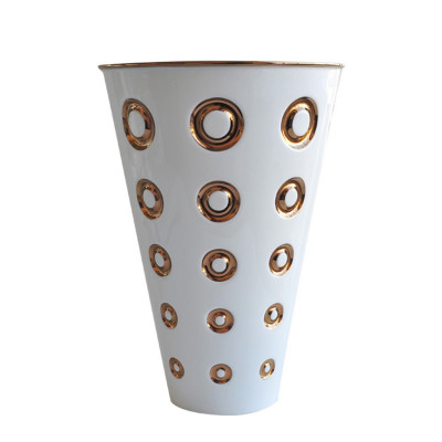 Ваза 37,5см серии Panarea Copper (Лимитированная серия на 100 пред.) Bernardaud