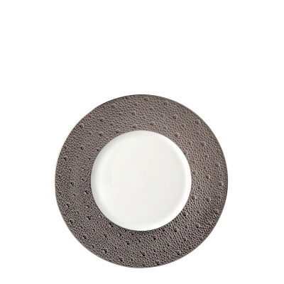 Тарелка закусочная 21см серии Ecume Platine Bernardaud Тарелка закусочная 21см серии Ecume Platine Bernardaud