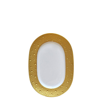 Блюдо для гарнира 21,5x15см от Ecume Or Bernardaud Блюдо для гарнира 21,5x15см от Ecume Or Bernardaud