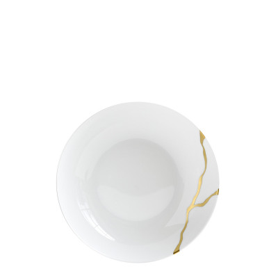 Тарелка суповая 19см от Kintsugi - Sarkis Bernardaud Тарелка суповая 19см от Kintsugi - Sarkis Bernardaud
