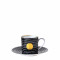 Чашка эспрессо с блюдцем 80мл от Aboro Bernardaud