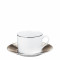 Чашка чайная с блюдцем 150мл от Dune Bernardaud