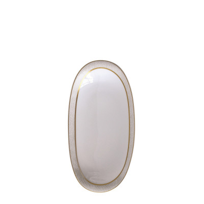 Блюдо для гарнира 23x12см серии Sauvage Or Bernardaud Блюдо для гарнира 23x12см серии Sauvage Or Bernardaud