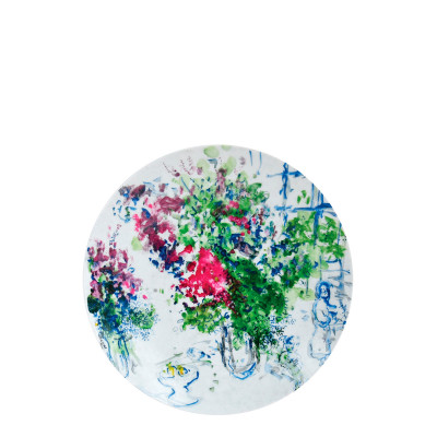 Тарелка закусочная 21см от Les Bouquets de Fleurs - Marc Chagall Bernardaud Тарелка закусочная 21см от Les Bouquets de Fleurs - Marc Chagall Bernardaud