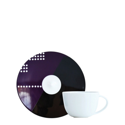 Чашка эспрессо с блюдцем 70мл от Oscar Bernardaud Чашка эспрессо с блюдцем 70мл от Oscar Bernardaud