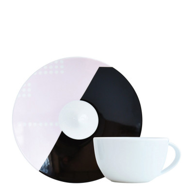 Чашка чайная с блюдцем 200мл от Oscar Bernardaud Чашка чайная с блюдцем 200мл от Oscar Bernardaud