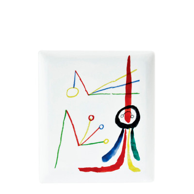Чаша прямоугольная 26,5х23,5см от A Toute Epreuve - Joan Miro Bernardaud Чаша прямоугольная 26,5х23,5см от A Toute Epreuve - Joan Miro Bernardaud