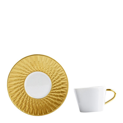 Чашка эспрессо с блюдцем 80мл от Twist Or Bernardaud