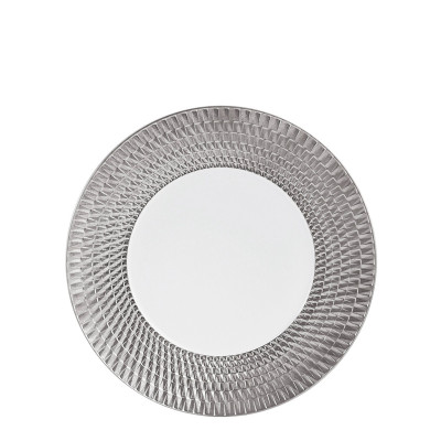 Тарелка главная 27см от Twist Platine Bernardaud Тарелка главная 27см от Twist Platine Bernardaud