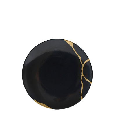 Тарелка закусочная 21см от Kintsugi - Sarkis Carbon Bernardaud