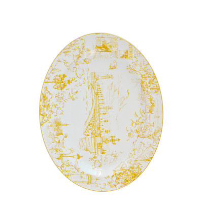 Блюдо овальное 38см от Tout Paris Bernardaud Блюдо овальное 38см от Tout Paris Bernardaud