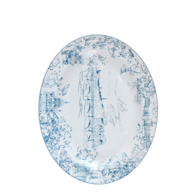Блюдо овальное 33см серии Tout Paris Bernardaud Блюдо овальное 33см серии Tout Paris Bernardaud