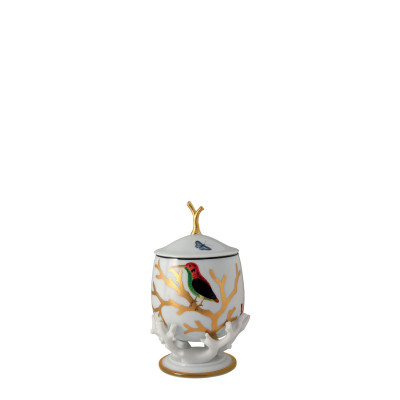 Шкатулка с крышкой 10см серии Aux Oiseaux Bernardaud Шкатулка с крышкой 10см серии Aux Oiseaux Bernardaud