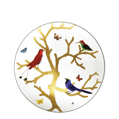 Тарелка подстановочная 31см от Aux Oiseaux Bernardaud Тарелка подстановочная 31см от Aux Oiseaux Bernardaud